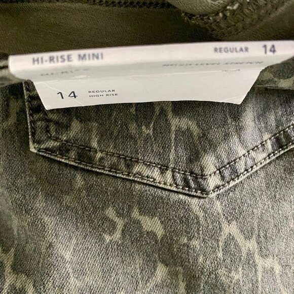 American Eagle Next Level Stretch Hi Rise Mini Skirt Size 14 NEW with Ta… - Picture 10 of 10